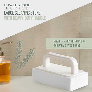 Powerstone Pumice Cleaning Stone With Horizontal Handle