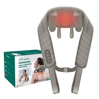 Snailax Shiatsu Neck Massager, Shoulder Neck Massager with Heat for Pain Relief Deep Tissue