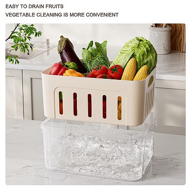 5pcs Food Storage Box Set - Airtight, Bpa-free, Stackable Kitchen Storage Container