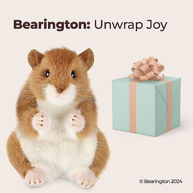 Cheeks Plush Stuffed Hamster, Stuffed Hammy, Ultra-Soft 6 Toy, For Ages 1-14