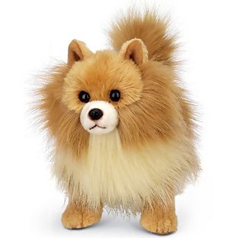 Rudy The Pomeranian Plush, 13" Pomeranian Stuffed Animal