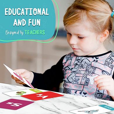 Double-sided Flashcards - Abc, Colors, Shapes, Numbers