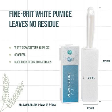 Powerhouse Pumice Toilet Bowl Cleaning Stone, 4 Pack