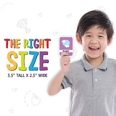 Periodic Table of Elements for Kids, Learn Science and Chemistry, 118 Flashcards