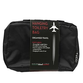 TUCCI Italy Hanging Toiletry Bag