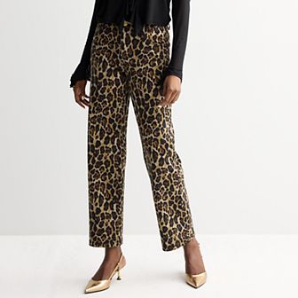 Women's Intempo Animal Print Straight Leg Pant