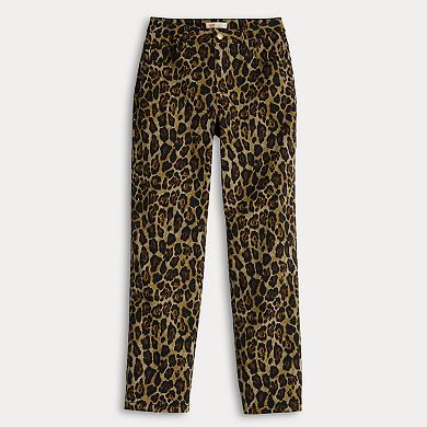 Women's Intempo Animal Print Straight Leg Pant