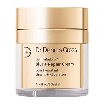 Dr. Dennis Gross Skincare Mini DermInfusions Blur + Repair Cream with Hyaluronic Acid and Peptides