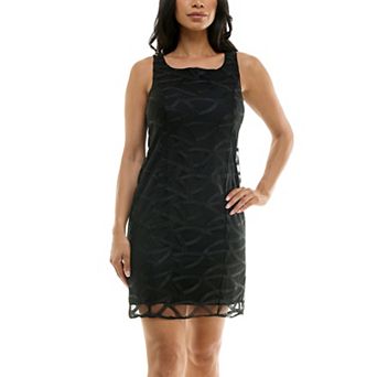 Women's Nina Leonard Bow Back Dress