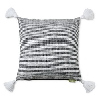 Town & Country Terra Alara Ribbed Texture Indoor / Outdoor Decorative Pillow