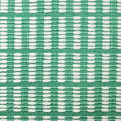 Town & Country Alara Textured Geo Stripe Decorative Pillow