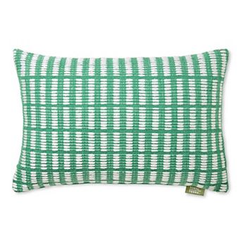 Town & Country Alara Textured Geo Stripe Decorative Pillow