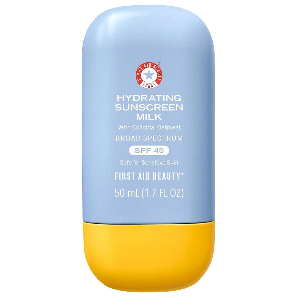 First Aid Beauty Hydrating Sunscreen Milk with Colloidal Oatmeal BROAD ...