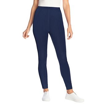 Woman Within Plus Size Stretch Cotton Cozy Legging
