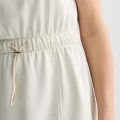 Women's Sonoma Goods For Life® French Terry Cinched Waist Dress