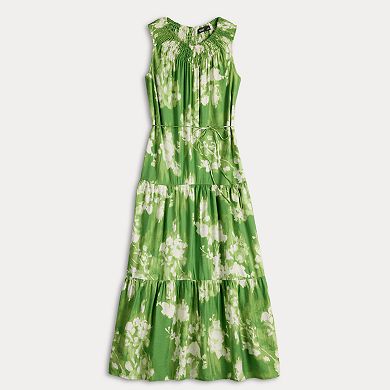 Women's Simply Vera Vera Wang Smocked Maxi Dress