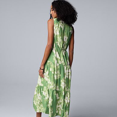 Women's Simply Vera Vera Wang Smocked Maxi Dress