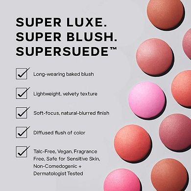 SuperSuede Talc-Free Powder Blush