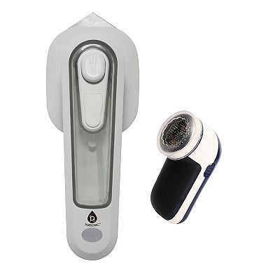 Travel-Ready Garment Grooming Kit: Compact Lint Remover, Fabric Shaver & Mini Iron