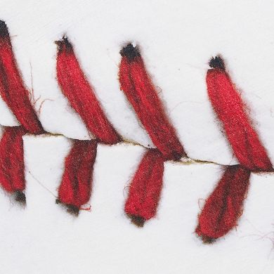 Nourison Imagination Baseball Non-Skid Indoor Rug