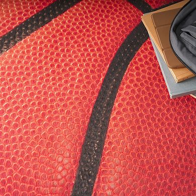 Nourison Imagination Basketball Non-Skid Indoor Rug