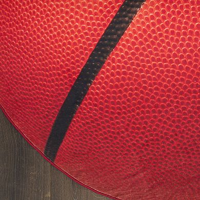 Nourison Imagination Basketball Non-Skid Indoor Rug