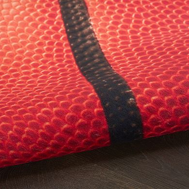 Nourison Imagination Basketball Non-Skid Indoor Rug