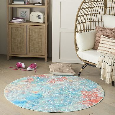 Nourison Imagination Mandala Non-Skid Indoor Rug