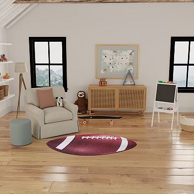 Nourison Imagination Football Non-Skid Indoor Rug