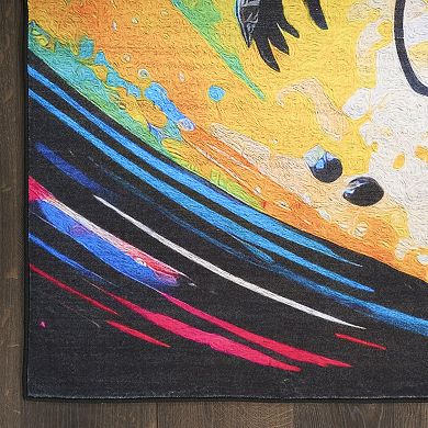 Nourison Imagination Astronaut Non-Skid Indoor Rug