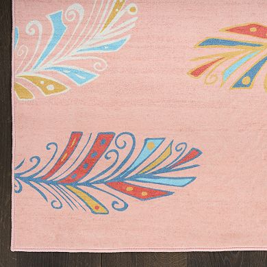 Nourison Imagination Feathers Non-Skid Indoor Rug