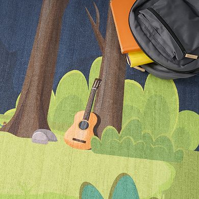 Nourison Imagination Camping Non-Skid Indoor Rug