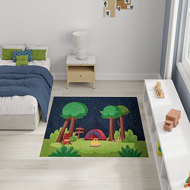 Nourison Imagination Camping Non-Skid Indoor Rug