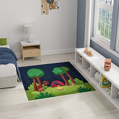Nourison Imagination Camping Non-Skid Indoor Rug