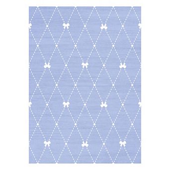 Nourison Imagination Argyle Bows Non-Skid Indoor Rug