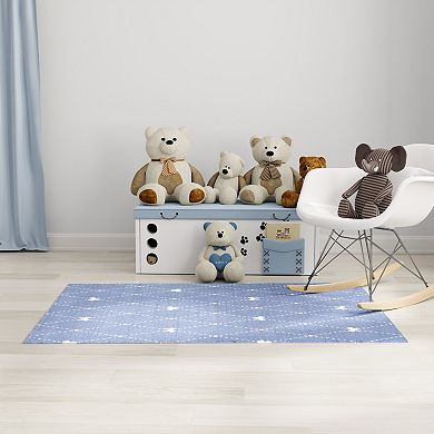 Nourison Imagination Argyle Bows Non-Skid Indoor Rug
