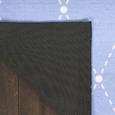 Nourison Imagination Argyle Bows Non-Skid Indoor Rug
