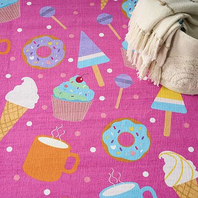 Nourison Imagination Desserts Non-Skid Indoor Rug