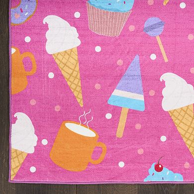 Nourison Imagination Desserts Non-Skid Indoor Rug