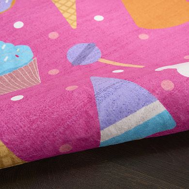Nourison Imagination Desserts Non-Skid Indoor Rug