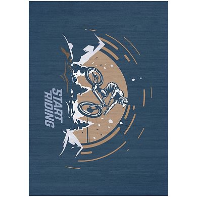Nourison Imagination Biker Non-Skid Indoor Rug