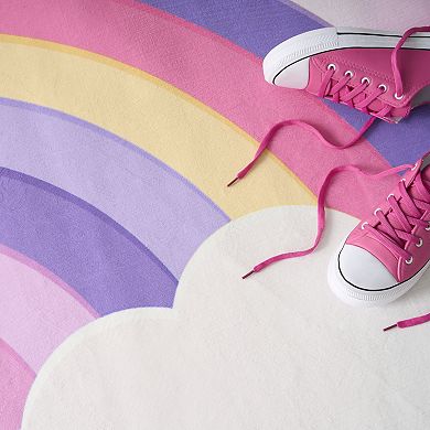 Nourison Imagination Rainbow Non-Skid Indoor Rug