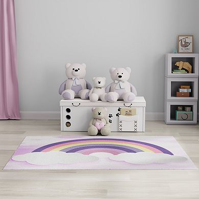 Nourison Imagination Rainbow Non-Skid Indoor Rug