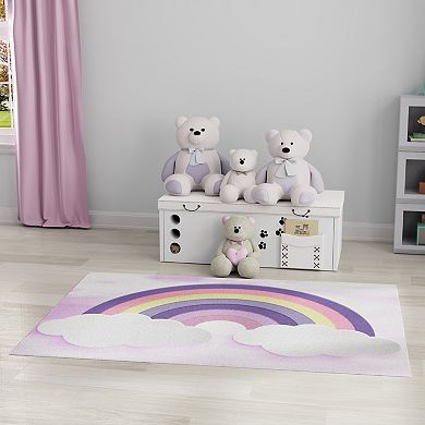 Nourison Imagination Rainbow Non-Skid Indoor Rug