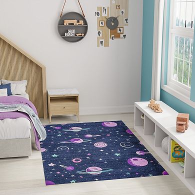 Nourison Imagination Space Non-Skid Indoor Rug