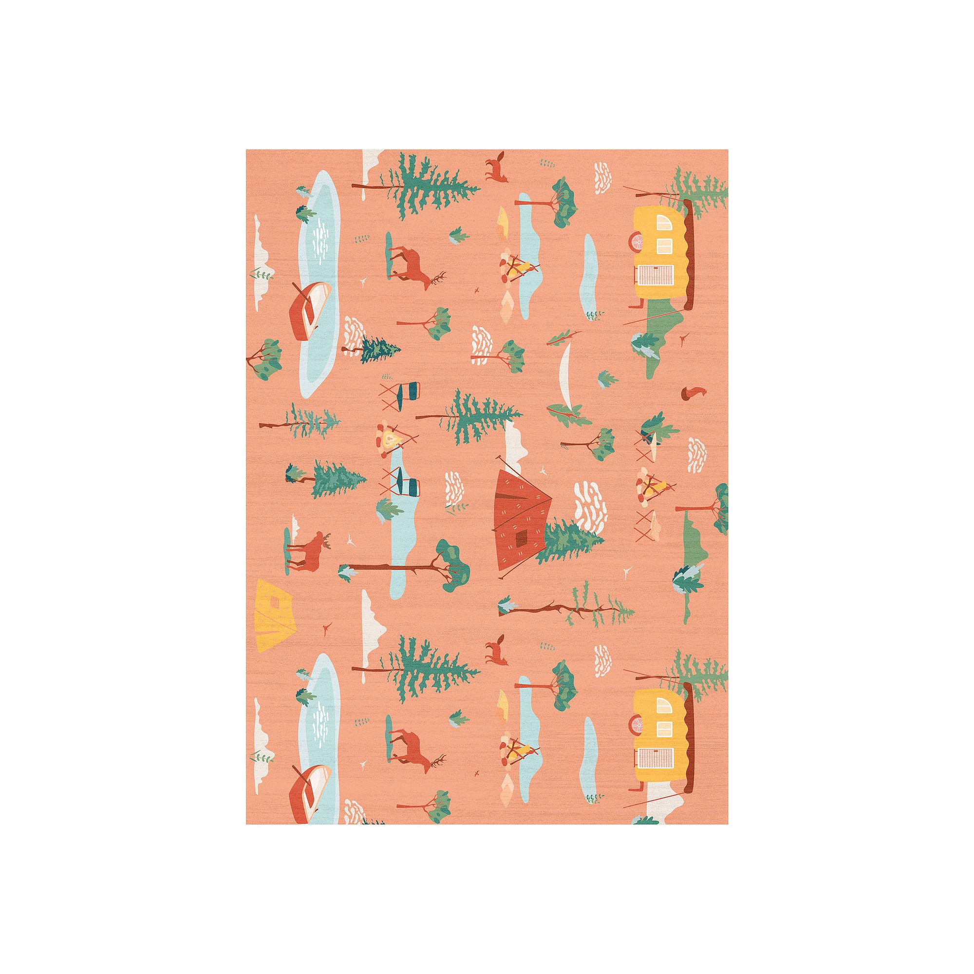 Nourison Imagination Nature Non-Skid Indoor Rug, Multicolor