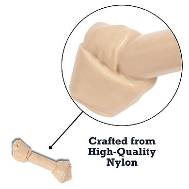 Country Living Nylon Dog Chew Toy Bone Durable Rawhide Shape Large