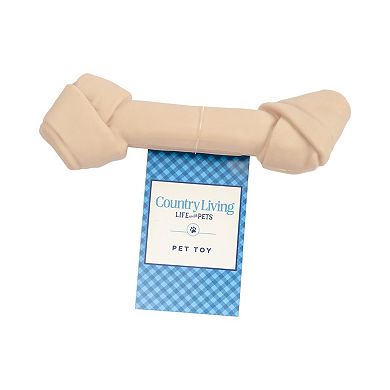 Country Living Nylon Dog Chew Toy Bone Durable Rawhide Shape Large