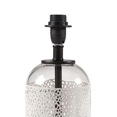 Interlace Glass Accent Table Lamp