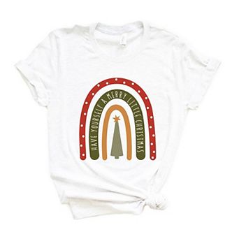 Boho Have Yourself Rainbow Short Sleeve Graphic Tee